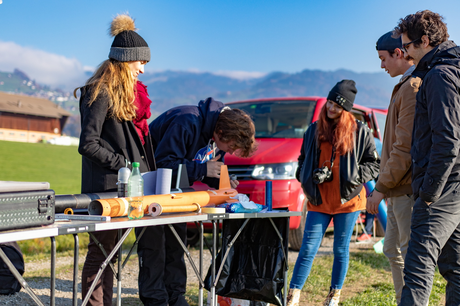 ARGOS Modellraketen Flugtag - Okt. 2018